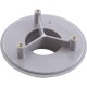 Wall Fitting, Retro 4" dia, 2-3/8"hs, 2" insider, Lt Gray : 420SI103