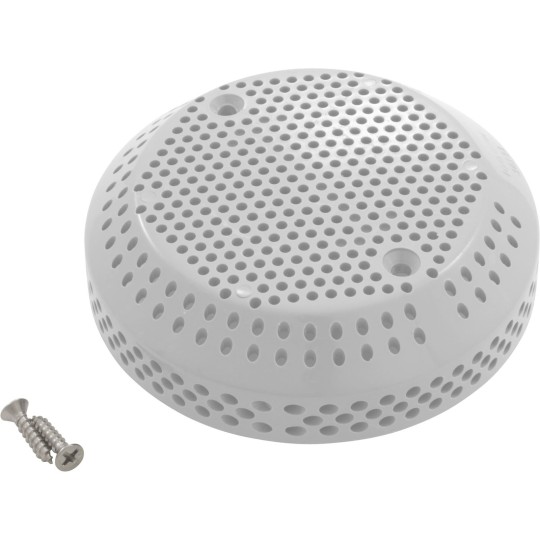 Suction Cover, BWG, 3-3/4", 100gpm, White, Bath Only : 30133-WH