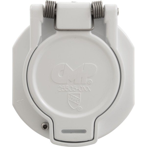 Vac Lock Cover, White, Generic : 25505-000-000