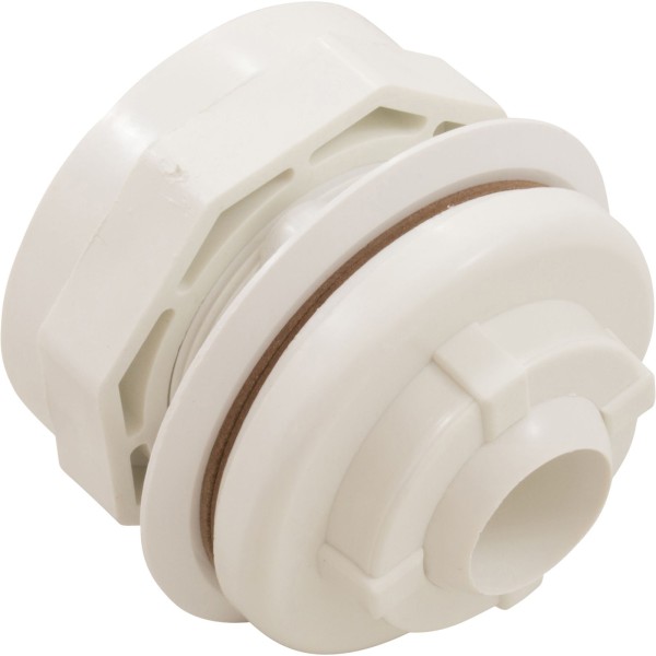 Inlet Fitting, Kafko, Equator, 1-1/2"fptx1-1/2"s, White, Complete : 20-0225-5