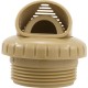 Inlet Fitting, Infusion Venturi, 1-1/2"mpt, Tan : VRFTHTN