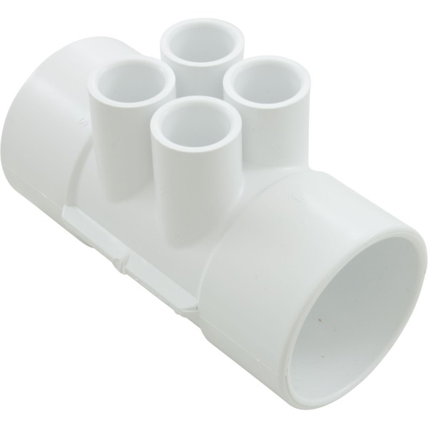 Manifold, 2"S X 2"S (4) 1/2"S Ports : 672-4430