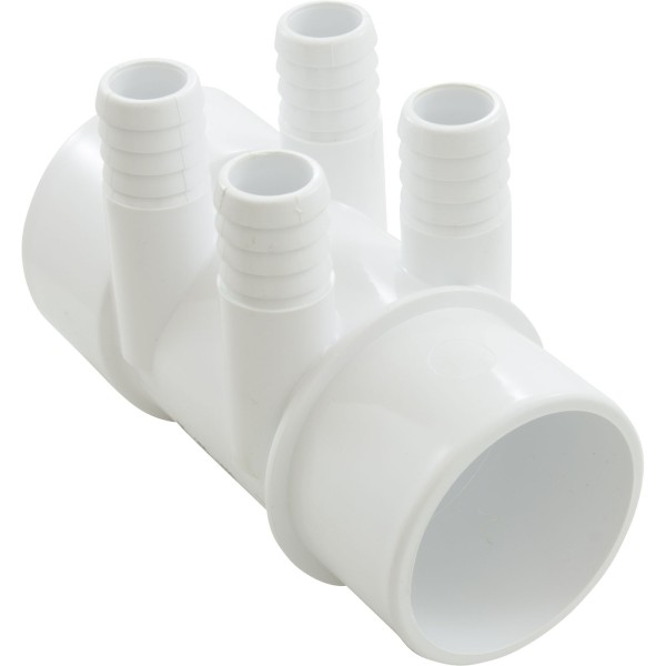 Manifold, 3/4" Barb, 4 Port, 2" Slip x 2" Spigot : 0364-20