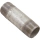 Nipple, Galvanized, 3" x 3/4" Male Pipe Thread : ZNG043