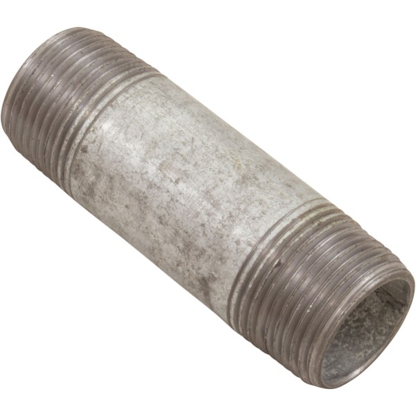 Nipple, Galvanized, 3" x 3/4" Male Pipe Thread : ZNG043