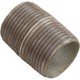 Nipple, Galvanized, 3/4" Male Pipe Thread x Close : ZNG04CL