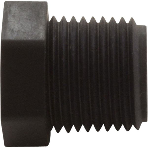 Plug, A&M, 3/8" Male Pipe Thread, Polypropylene : TP4006PP