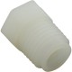 Plug, A&M, 1/4" Male Pipe Thread, Nylon : TP4004