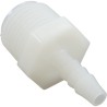 Barb Adapter, 1/4" Barb x 1/2" Male Pipe Thread, Nylon : 61132