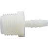 Barb Adapter, 1/4" Barb x 1/2" Male Pipe Thread, Nylon : 61132