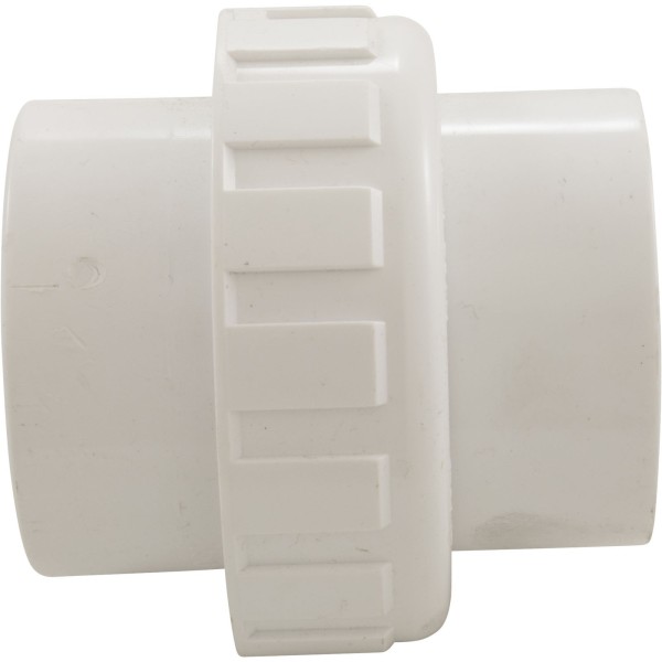 Union, Praher Full Flow, 1-1/2" Slip x 1-1/2" Slip, SCH40 PVC : 150-100