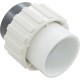 Union, Syllent, Inlet 1-1/2" Slip with 50mm Adapter : 95250