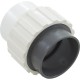 Union, Syllent, Inlet 1-1/2" Slip with 50mm Adapter : 95250