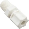 Compression Fitting, Generic, 1/4"mpt x 1/4" Tube, Plastic :