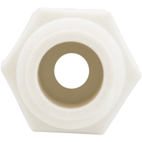 Compression Fitting, Generic, 1/4"mpt x 1/4" Tube, Plastic :