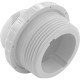 Inlet Fitting, Infusion Venturi, 1-1/2"mpt, White : VRFTHWH