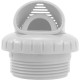 Inlet Fitting, Infusion Venturi, 1-1/2"mpt, White : VRFTHWH