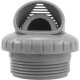 Inlet Fitting, Infusion Venturi, 1-1/2"mpt, Lt Gray : VRFTHLG