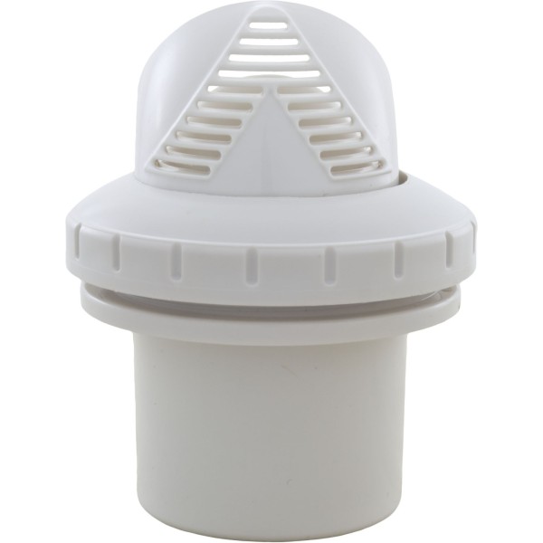 Inlet Fitting, Infusion Venturi, 1-1/2" Insider, White : VRFSISWH