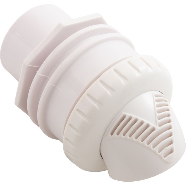 Inlet Fitting, Infusion Venturi, 1-1/2" Spigot, White : VRFSWAWH