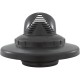 Inlet Fitting, Infusion Venturi, 1-1/2"mpt, w/Flange, Black : VRFTHFBK