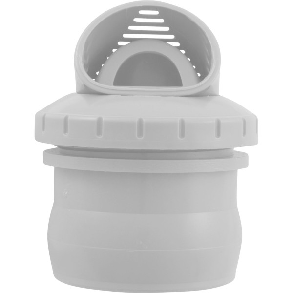 Inlet Fitting, Infusion Venturi, 2" Insider, Glueless, White : VRFSAS2WH