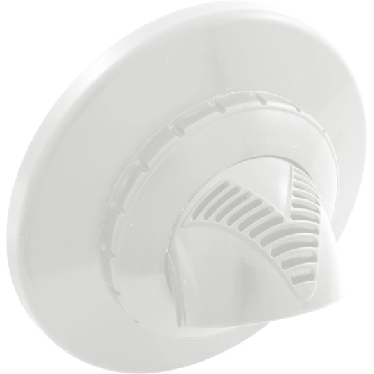 Inlet Fitting, Infusion Vent., 1" Insider Glueless, w/Flg, Wht : VRFSAF1WH