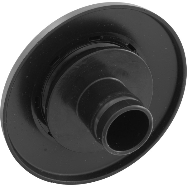 Inlet Fitting, Infusion Vent., 1" Insider Glueless, w/Flg, Blk : VRFSAF1BK