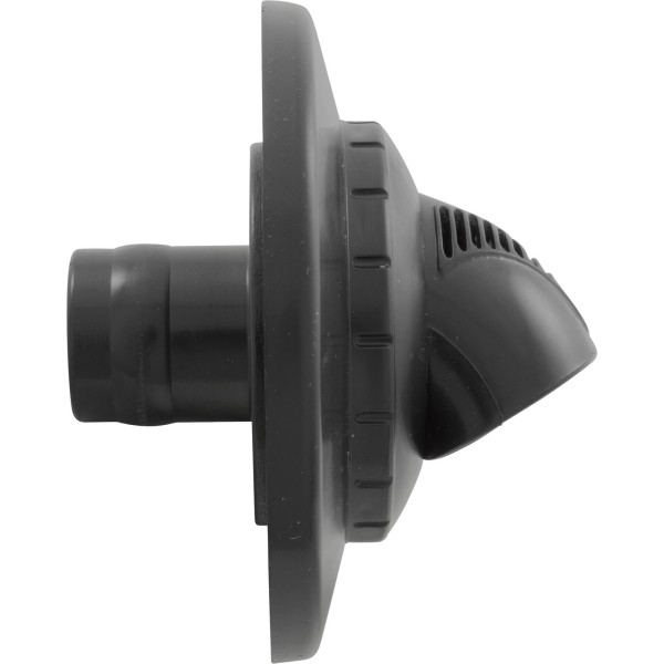 Inlet Fitting, Infusion Vent., 1" Insider Glueless, w/Flg, Blk : VRFSAF1BK