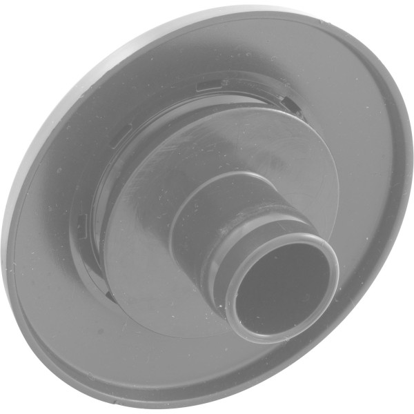 Inlet Fitting, Infusion Vent., 1" Insidr Gluelss, w/Flg, LtGry : VRFSAF1LG