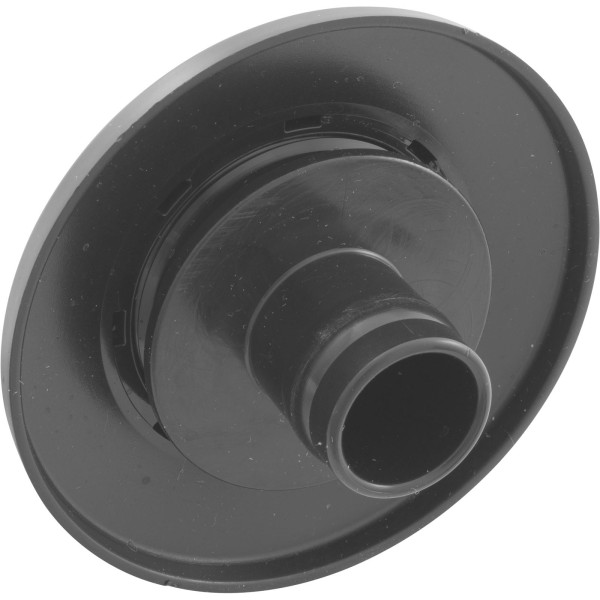 Inlet Fitting, Infusion Vent., 1" Insidr Gluelss, w/Flg, DkGry : VRFSAF1DG