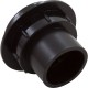 Return Fitting/Inlet, Zodiac ThreadCare, 1.5" and 1", Black : 3-3-112