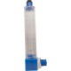 Flowmeter, Rola-Chem Vertical Mount, 1-1/2" PVC, 25-60 GPM : 570341V