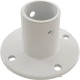 Deck Flange, Perma Cast, For Slide, 1.9", White/Aluminum : PF-3119-A