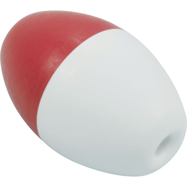 Float, Pentair Number 350, 3" x 5", Oval, Fits 1/2" Rope, Red/Wht : R181026