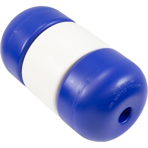 Pool Float, Handi-Lock, 5" x 9", 3/4" Rope, Blue/White/Blue : IF5975