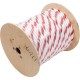 Polypropylene Rope, 3/4"dia, 2 White 1 Red Strand, 300ft : PPR34300RW