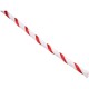 Polypropylene Rope, 3/4"dia, 2 White 1 Red Strand, 300ft : PPR34300RW