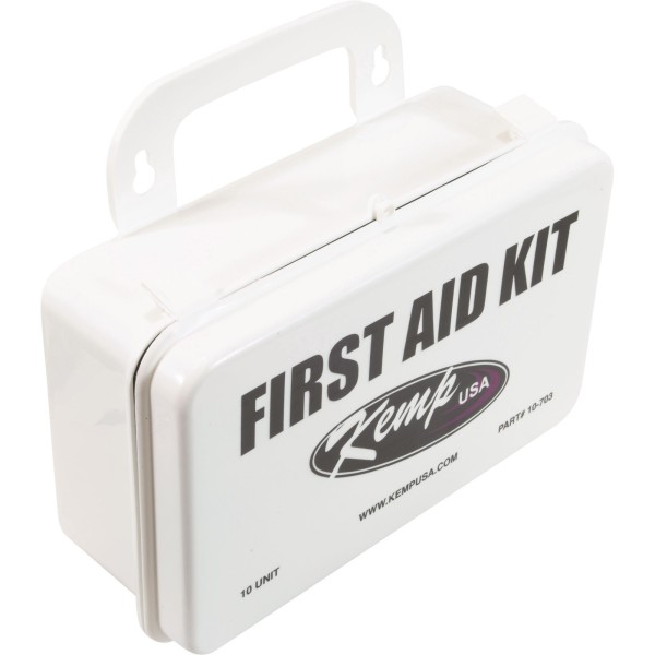 First Aid Kit, Kemp, 10 Person Unit : 10-703