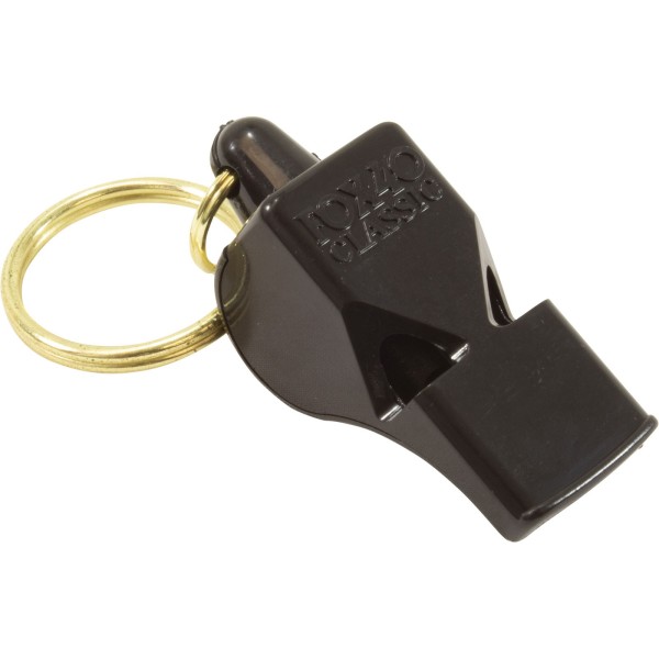 Fox Whistle, Kemp, Black : 10-421-BLK