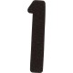 Depth Marker, Number 1, Black : ADM-B 1