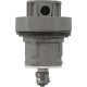 Cleaning Head, A&A Manufacturing Style I, Hi-Flow, Gray : 521412