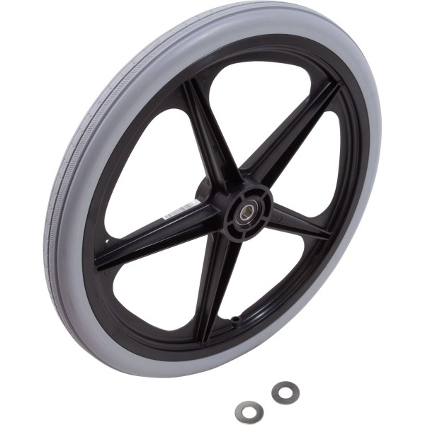 Wheel Complete, Hammerhead, For Service Cart, 20" : HH1050