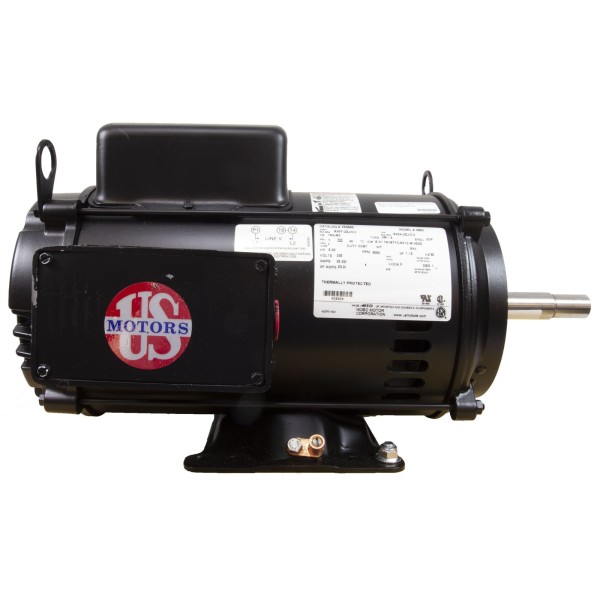 Motor, US Motor, 5.0 Horsepower, 230v, Single Phase : EEQ500