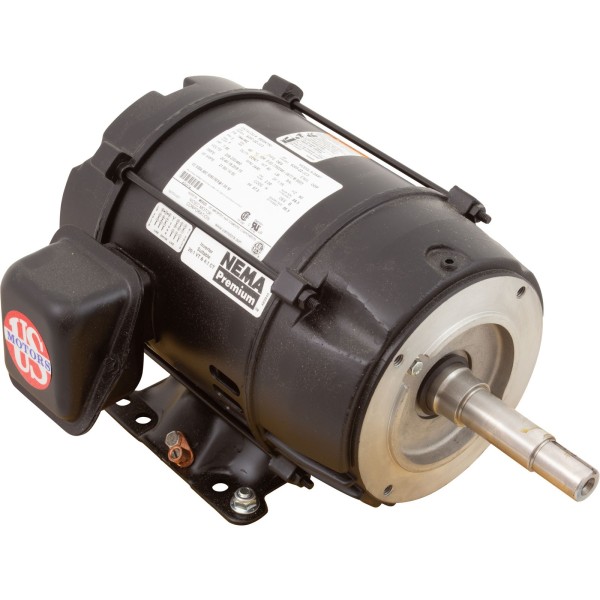 Motor, US Motor, 7.5hp, 208-230v/460v, 1-Speed, 3 Phase : EEQK750