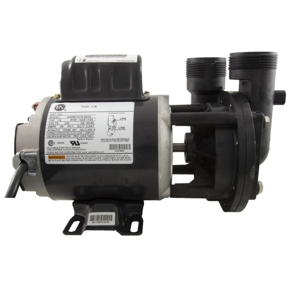 Pump, Circ, Waterway Uni-Might, 1/8hp, 230v, 1-Spd, 48Fr, 50/60Hz : 3410020-1X86