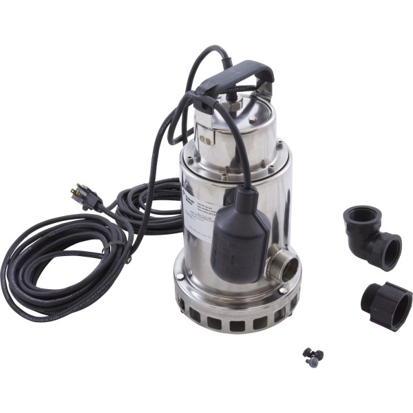 Pump, Submersible, Pentair/Sta-Rite, 0.75hp, 115v, Stainless, OEM : PCD-1000