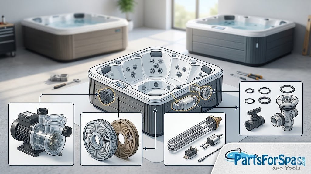 Common Hot Tub Parts That Need Replacement: A Comprehensive Guide - PartsForSpas.com