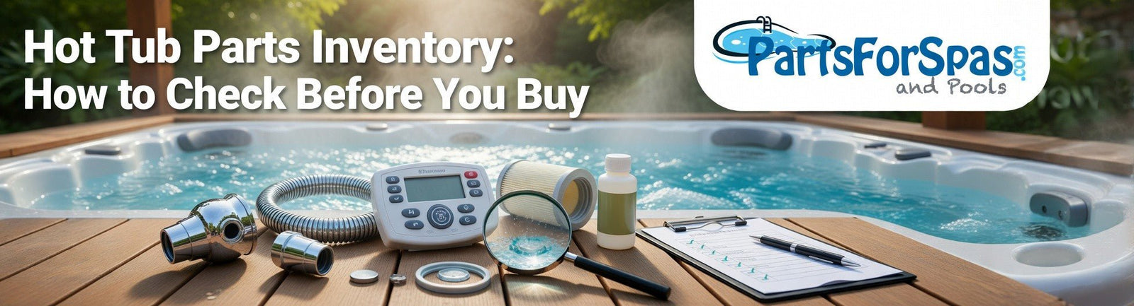 Hot Tub Parts Inventory: How to Check Before You Buy - PartsForSpas.com