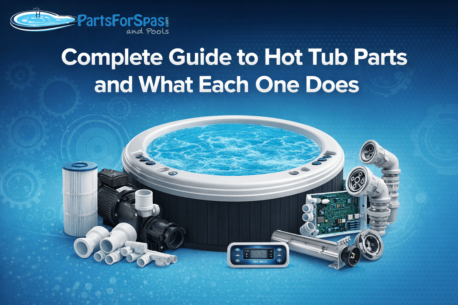 Complete Guide to Hot Tub Parts and What Each One Does - PartsForSpas.com